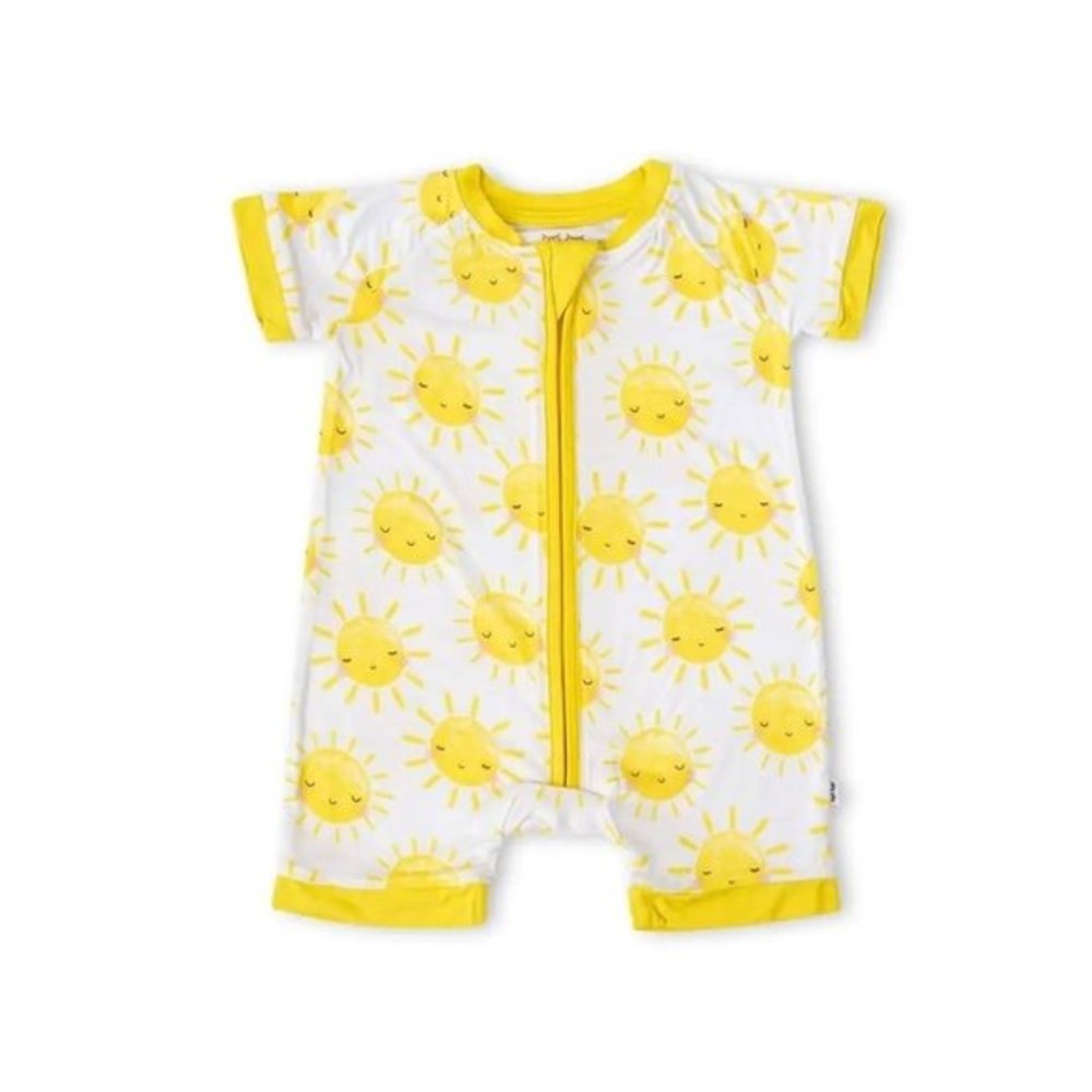 SOLD: NIB Little Sleepies Sunshine‎ Shorty Romper Size 18-24 months